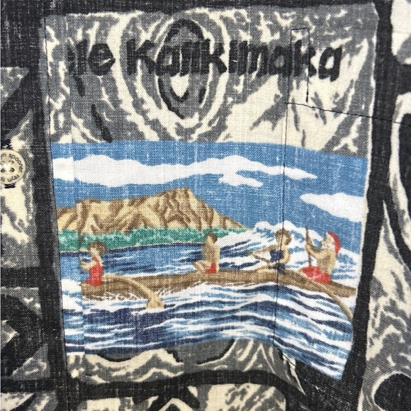 REYN Spooner NWT Holiday ALOHA Hawaiian Shirt  2XL - Picture 7 of 8